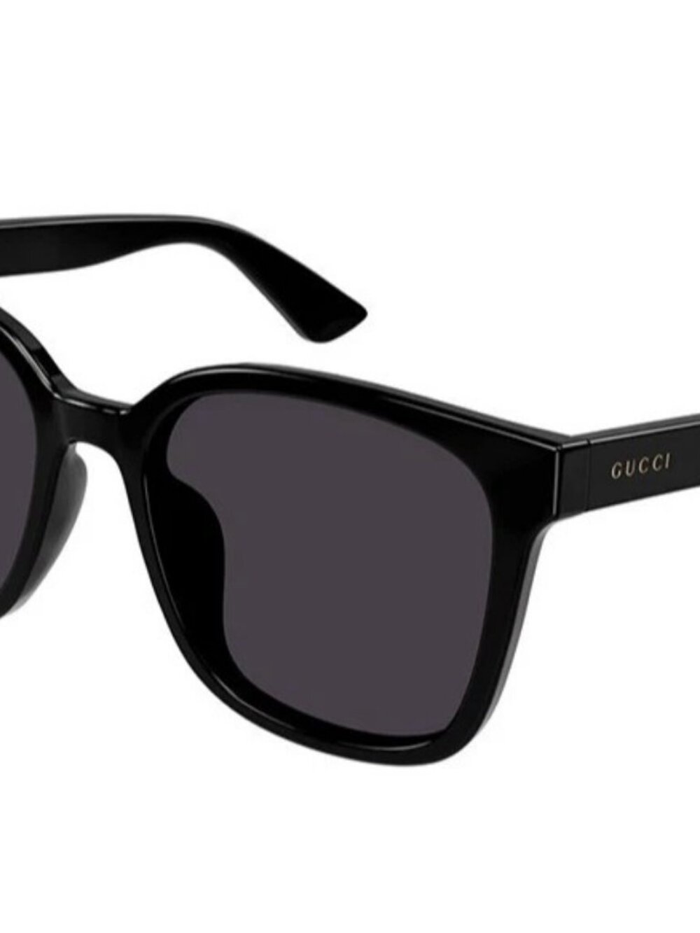 NEW Gucci GG1346SK 002 Black/Brown Polarized Sunglasses 56-19-145